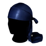 Navy Blue Silky Durag™